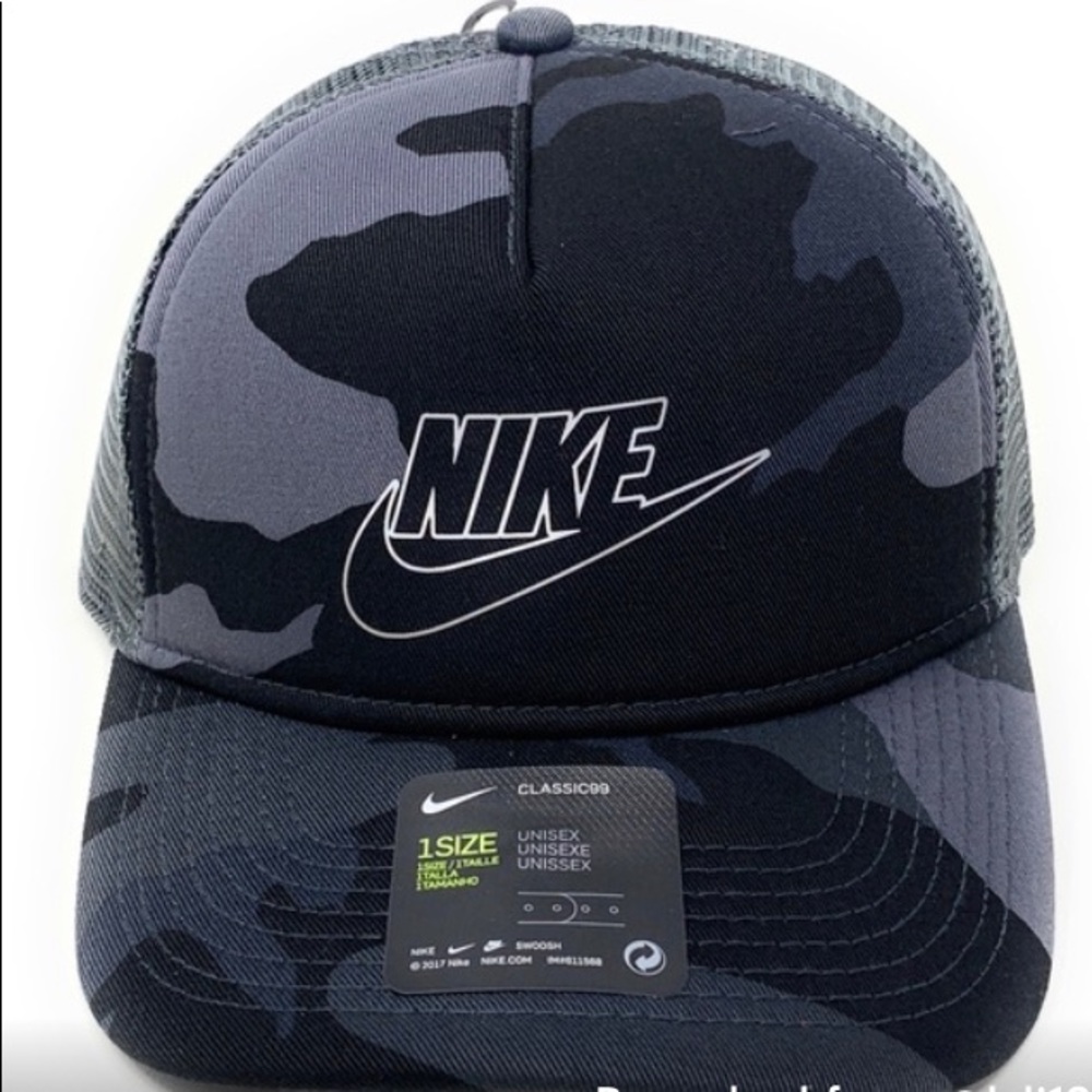 Nike Camo Trucker Hat Unisex